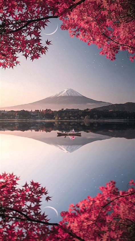 Free Download Japan Mount Fuji Nature Iphone Wallpaper Iphone