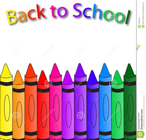 School Supplies Borders And Frames Free Download On