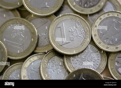 Currency Euro Coins Stock Photo Alamy