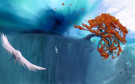 Fantasy Art Fishes Fallfun Animals Trees Surreal