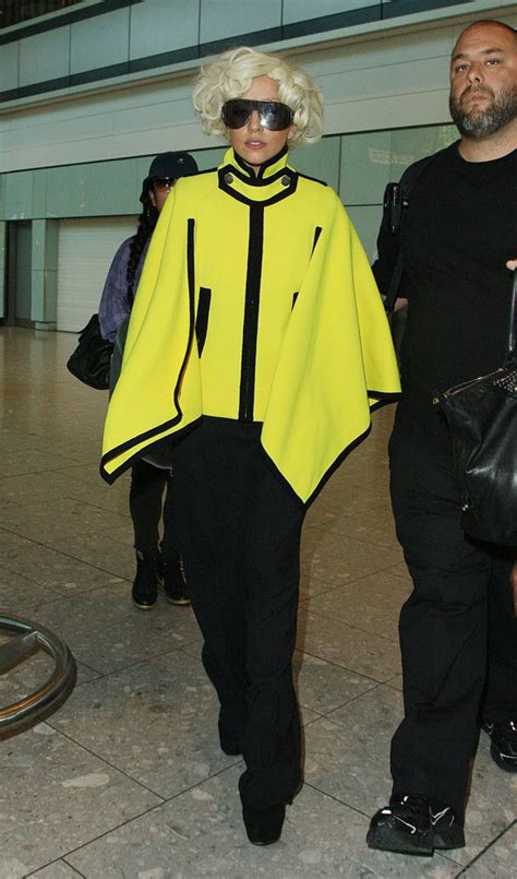 Lady Gaga Arriving At Heathrow Airport In London September 8th 2009