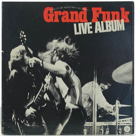 Grand Funk Railroad Live Album Raw Music Store