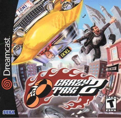 Crazy Taxi 2 2001 Dreamcast Box Cover Art Mobygames