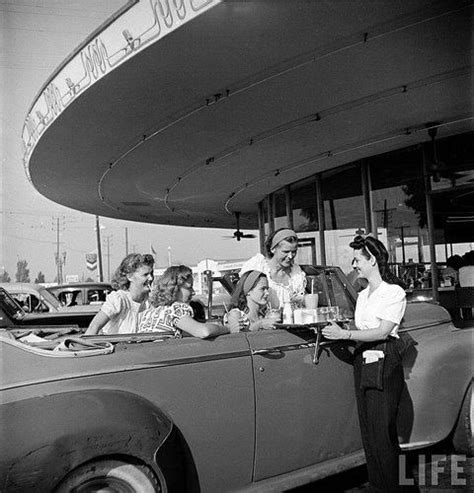 Pin By Janet On Days Gone By Car Hop Photo Vintage Life