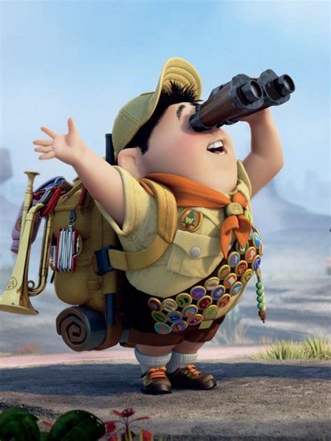 Russell From Up Our Favorite Pixar Movie Up Pixar Up Pixar Up