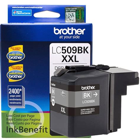 Brother dcp j105 drivers download download the latest version of the brother dcp j105 driver for your computer's operating system. Cartucho Brother Original LC509BK | LC-509BK Black | MFC ...