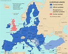 Map: Which Countries are in the European Union in 2020, Which Aren't ...