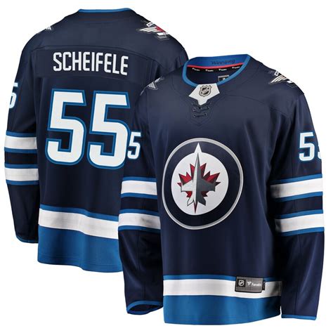 Mark scheifele, kidsport winnipeg's latest athlete ambassador taking part in a launch event for his hockey camp. Men's Winnipeg Jets Mark Scheifele Fanatics Branded Navy ...