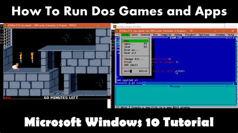 Run Dos Programs In Windows 10 A Step By Step Guide
