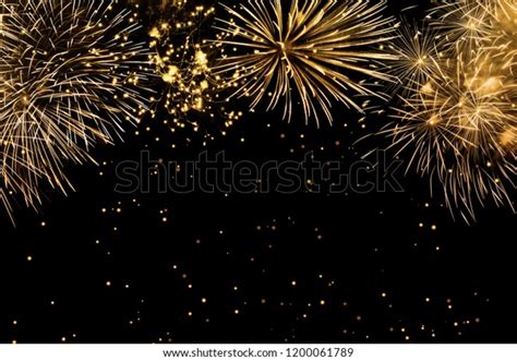 165452 Gold Fireworks Images Stock Photos And Vectors Shutterstock