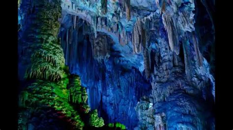 Пещера тростниковой флейты Китай Youtube