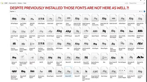 Can T Find Fonts Installed From Microsoft Store In C Windows Fonts