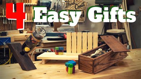 Easy Diy Woodworking Gift Projects Youtube