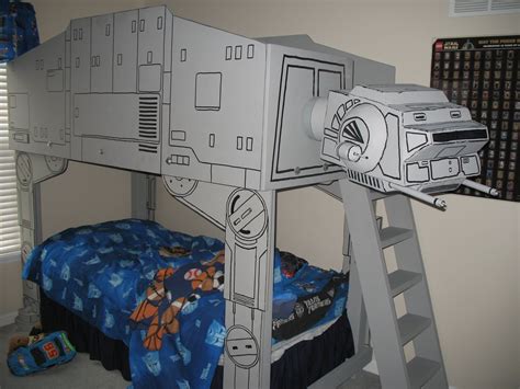 Star Wars At At Imperial Walker Loft Bed Star Wars Bedroom Star Wars