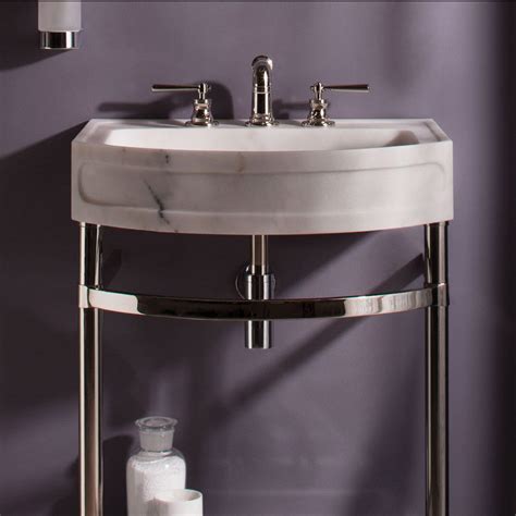 Harbor Washbasin Marble Console Vanities Stone Forest