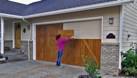 Diy Projects And Home Decor Wood Garage Doors Garage Doors Garage House