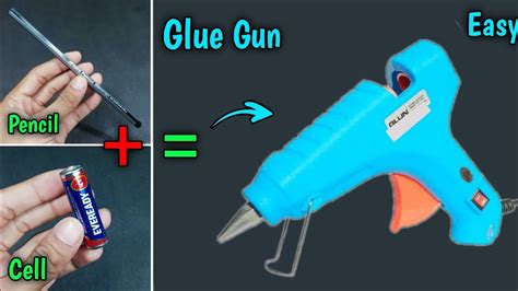 How To Make Glue Gun Diy Hot Glue Gun At Home Easy Glue Gun घर