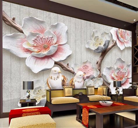 Beibehang Custom Wallpaper Home Decorative Frescoes Chinese Reliefs
