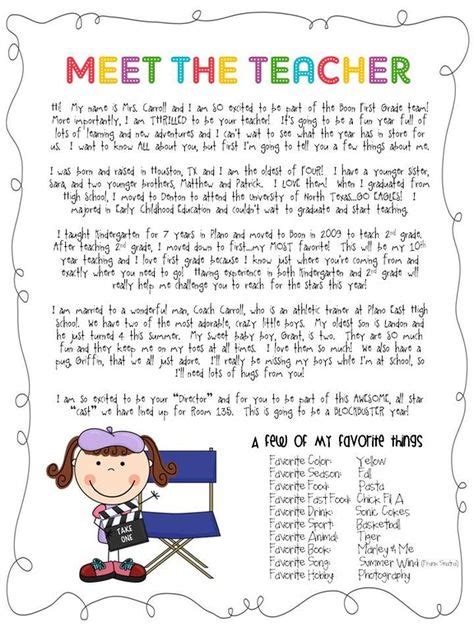 48 Best Letter To Parents Images On Pinterest Parent Letters Teacher