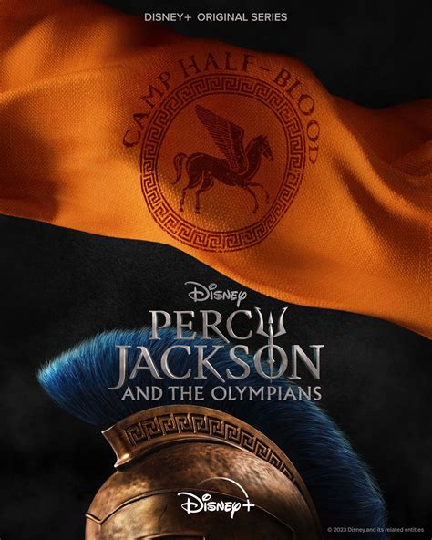 Percy Jackson Show Poster Shows Off Camp Half Blood Logo Battle Helmet