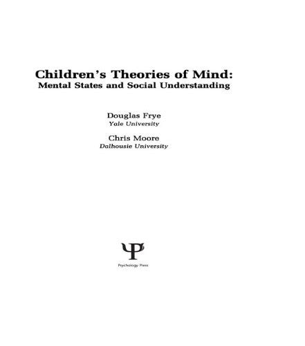 Childrens Theories Of Mind Mental States And Social Understanding