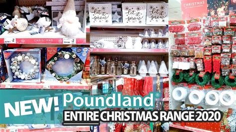 🔴entire Poundland Christmas Range 2020 Ts Decor Crafts New In