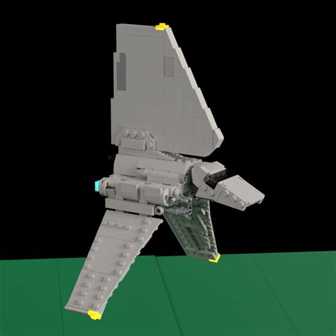 lego moc lambda t 4a shuttle 1 144 scale by masterbrickseparator rebrickable build with lego