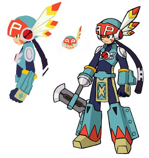 Tomahawk Soul Concept Characters And Art Mega Man Battle Network 5