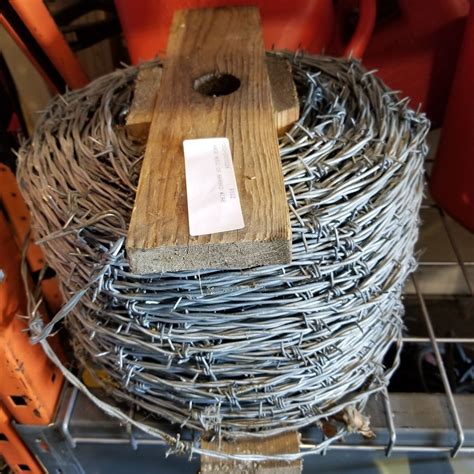 Large Roll Of Barbed Wire