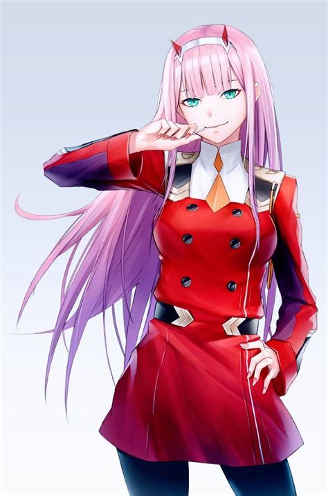 Follow the vibe and change your wallpaper every day! Fondos de pantalla zero two 4k Free download anime ...