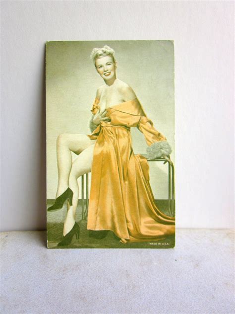 1940s Arcade Card Vintage 40s Pin Up Photo By Ghosteravintage