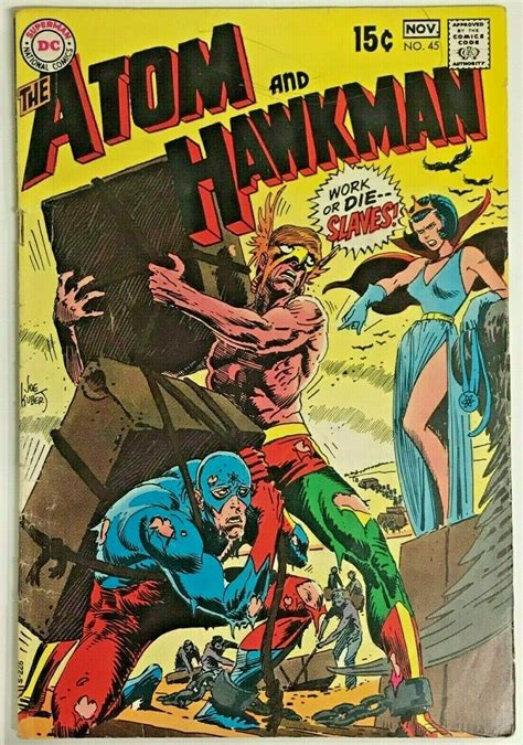 Atom Hawkman Vg Fn Dc Silver Age Comics Comic Books Silver Age Dc Comics Atom