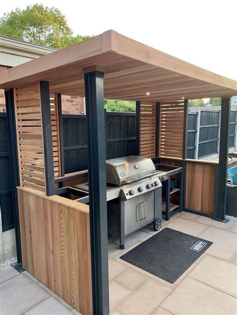 Outdoor Kitchen Design Bbq And Grill Area