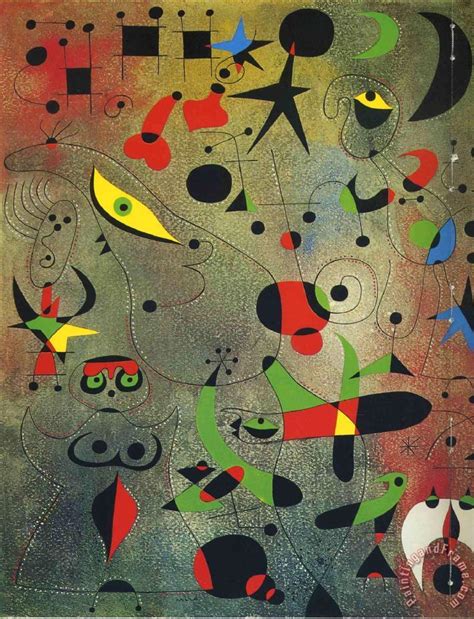 Joan Miro Constellation Awakening At Dawn Painting Constellation