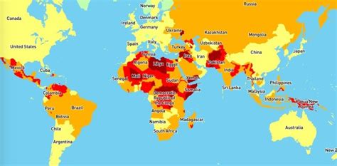 Cuáles Son Los Países Más Peligrosos Del Mundo Para Viajar En 2020