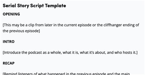 Podcast Script Template 2023 Method To Improve It With Ai