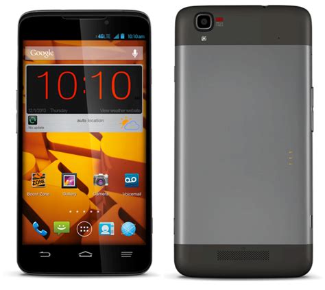 Boost Mobile Announces Zte Boost Max With 57 Inch