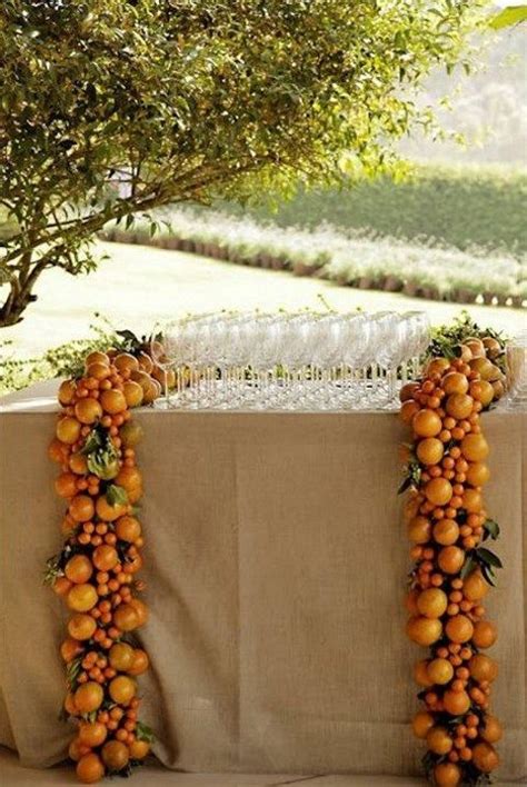 64 Ways To Display Fruit And Berries At Your Wedding Citrus Wedding