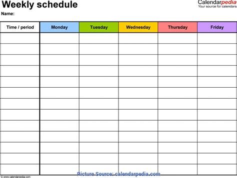 Monthly Lesson Plan Calendar Template Month Calendar Printable