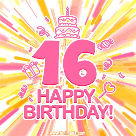 Happy 16th Birthday Animated S