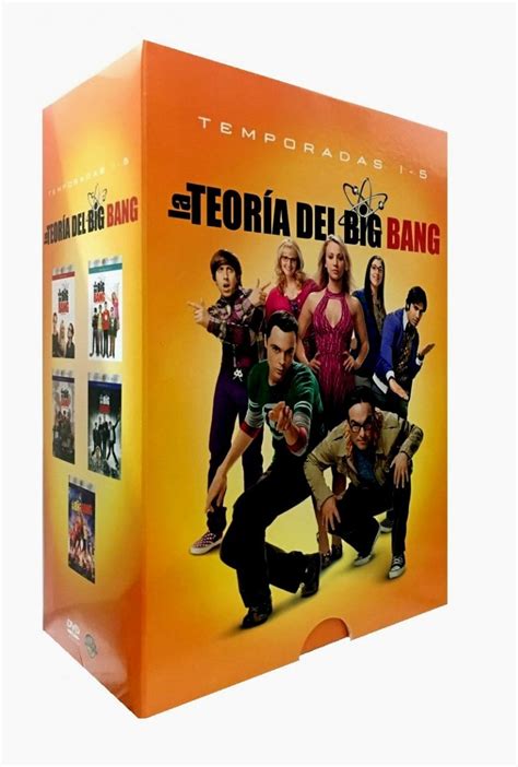 La Teoria Del Big Bang Theory Boxset Temporada 1 2 3 4 5 Dvd 89910