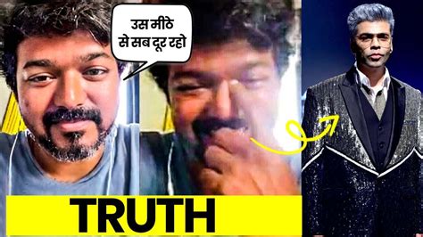 Thalapathy Vijay Exposed Bollywood Cheapness Thalapathy Vijay Youtube