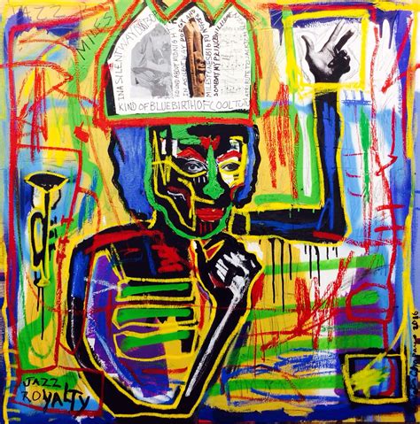 Miles Davis Jazz Royalty Series Andres Chaparro Artist Acrylic