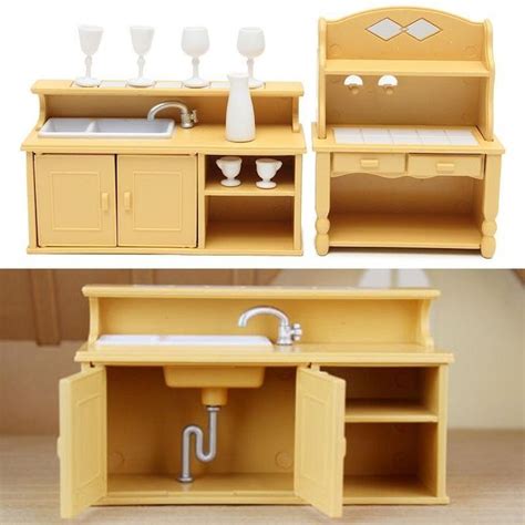 Shop plastic cabinet organizers at the container store. Shop Generic Plastic Kitchen Cabinets Miniature DollHouse ...