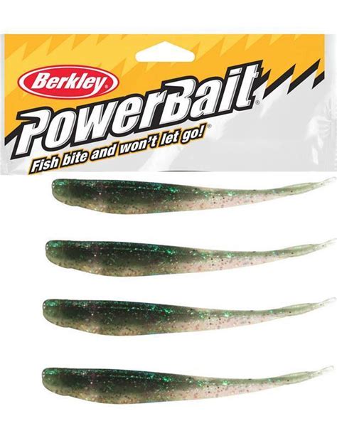 Berkley Powerbait 3 Minnow Emerald Shiner 15 Pcs Proven Scent