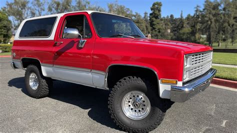 1983 Chevrolet K5 Blazer Silverado 4×4 Vin 1g8ek18l7df150110 Classiccom