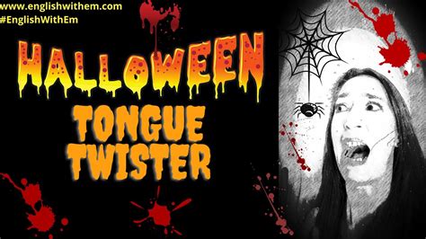 Halloween Tongue Twister In English Which Witch Wished Which Wicked