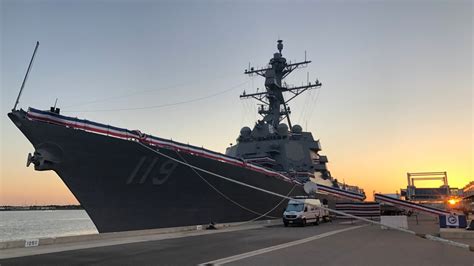 Us Navy Destroyer Named After Florida Sailor Joins Fleet
