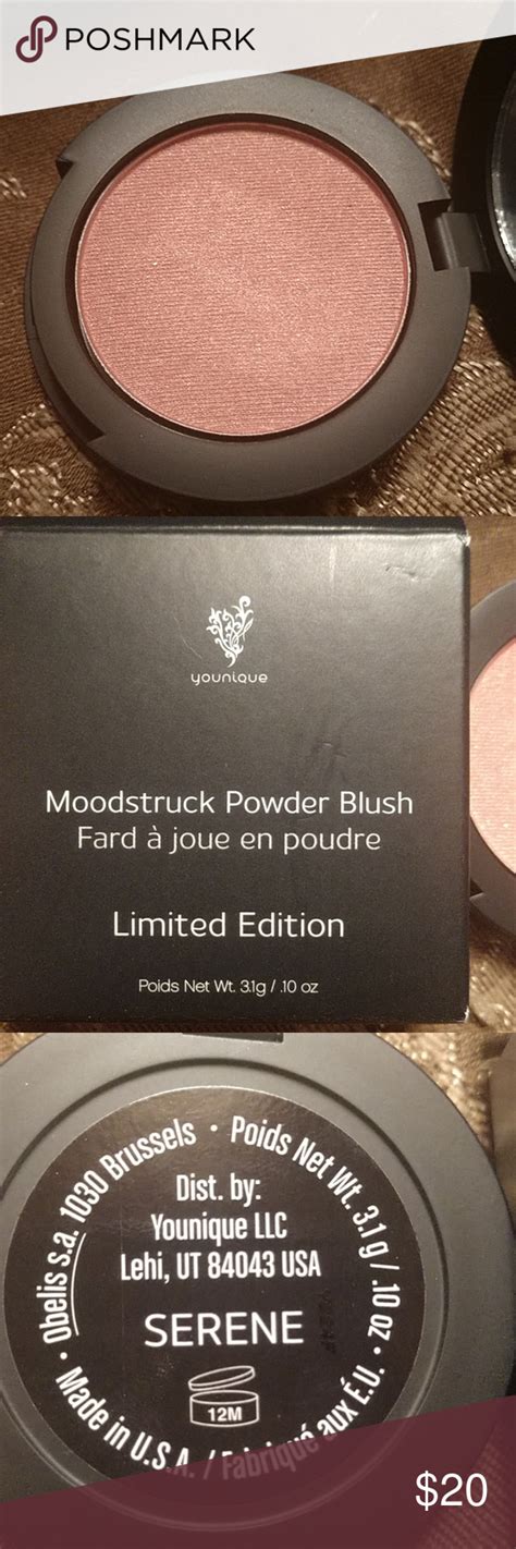 younique moodstruck powder blush serene get a youthful natural flush with a pressed blusher