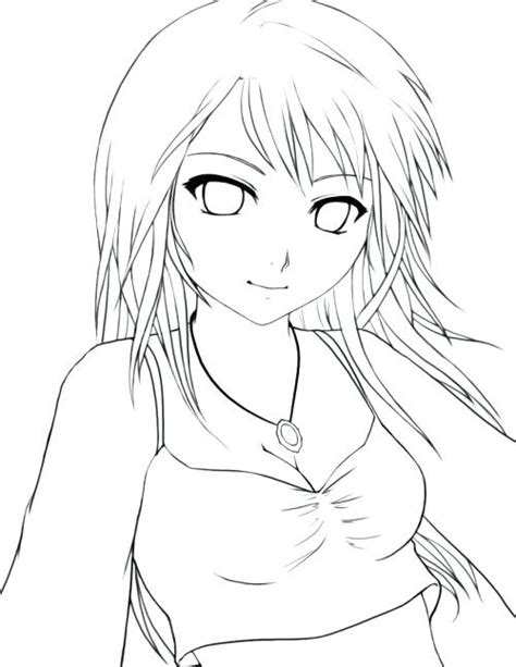 Anime Coloring Pages For Teenagers At Free Printable